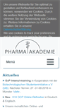 Mobile Screenshot of pharmaakademie.com